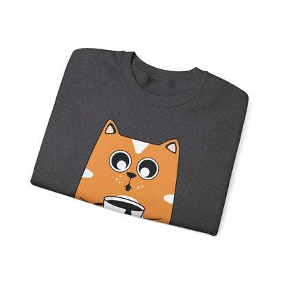 Crewneck Sweatshirt — 'Together Is My Favorite Place to Be' Retro Pocket Design