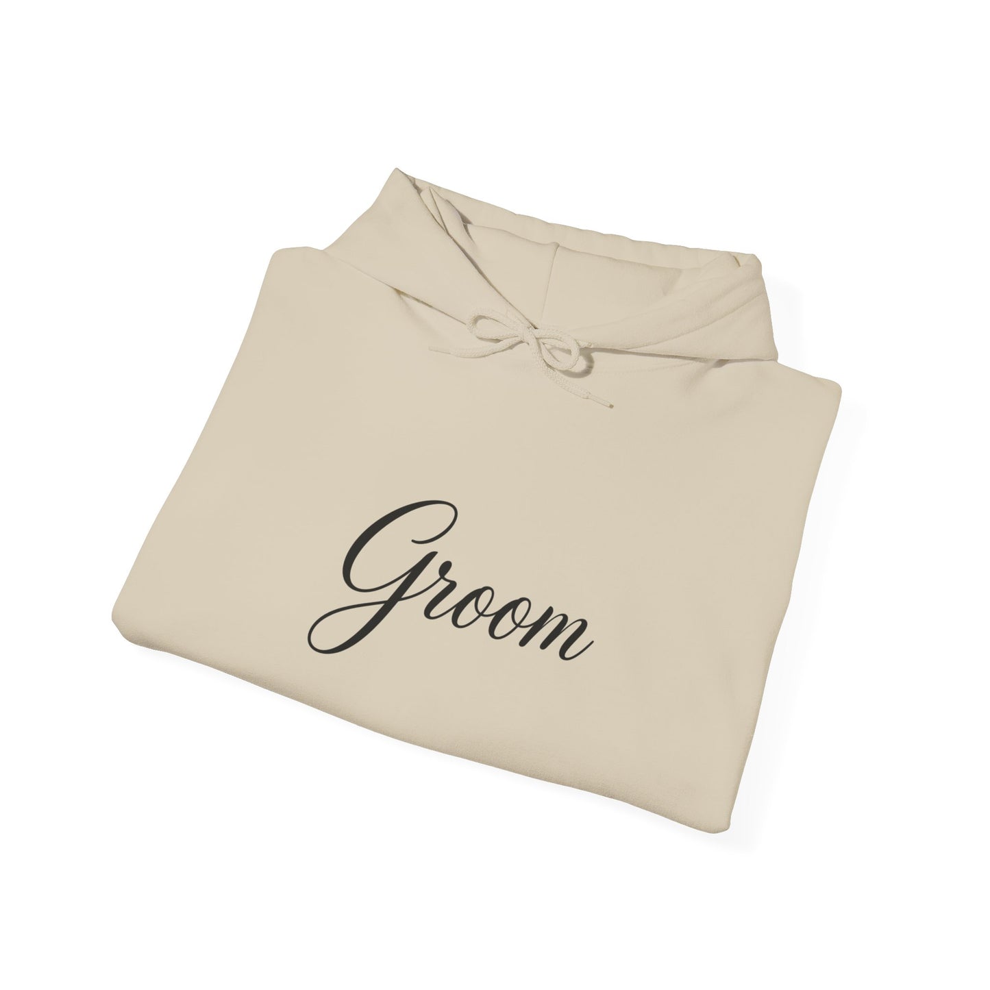 "Groom" Script Hoodie — Bridal Wedding Party Pullover
