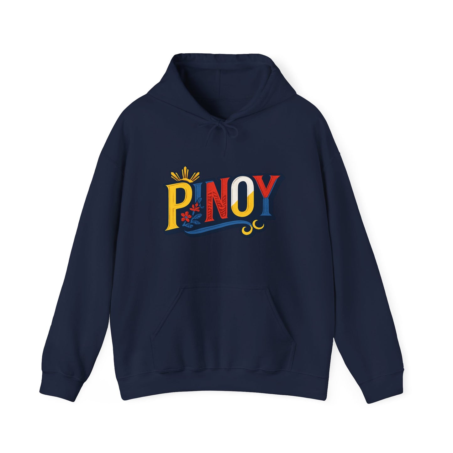 Pinoy Retro Logo Hoodie – Filipino Pride Pullover