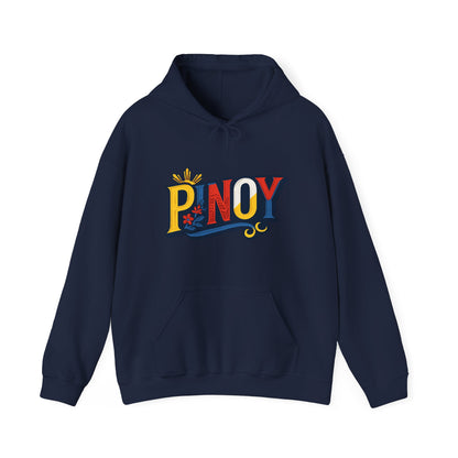 Pinoy Retro Logo Hoodie – Filipino Pride Pullover