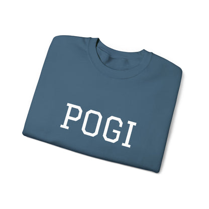 Embroidered POGI Sabi ng nanay ko Crewneck Sweatshirt — Bold Filipino Pride Pullover