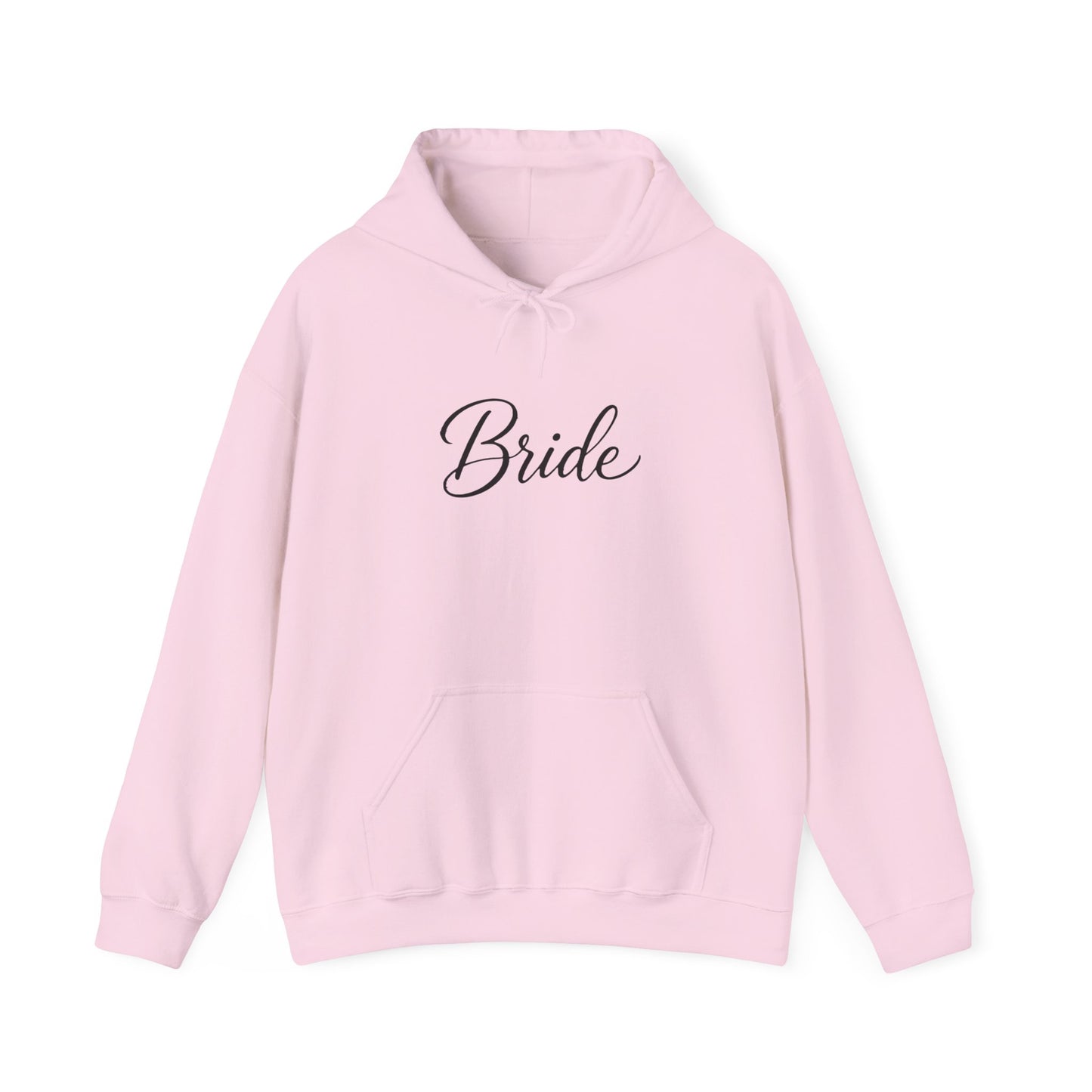 "Bride" Script Hoodie — Bridal Wedding Party Pullover
