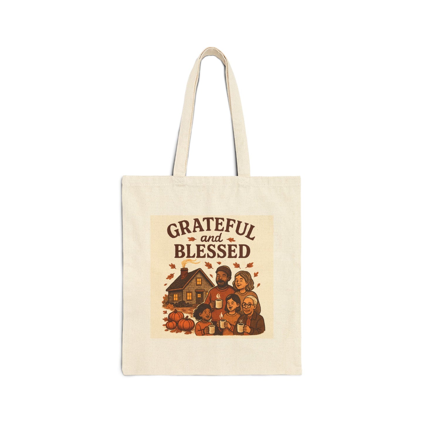 Cotton Canvas Tote Bag