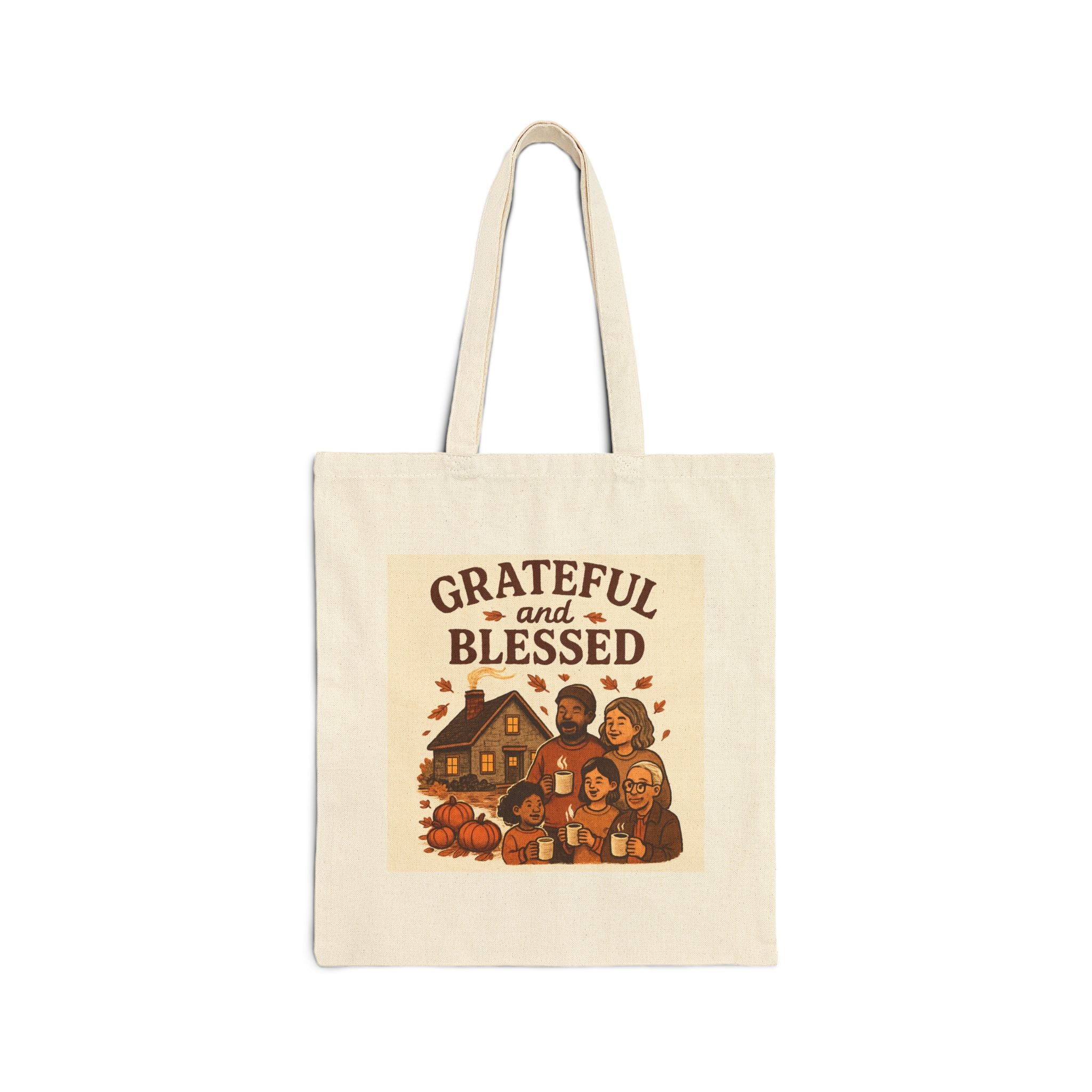 Cotton Canvas Tote Bag