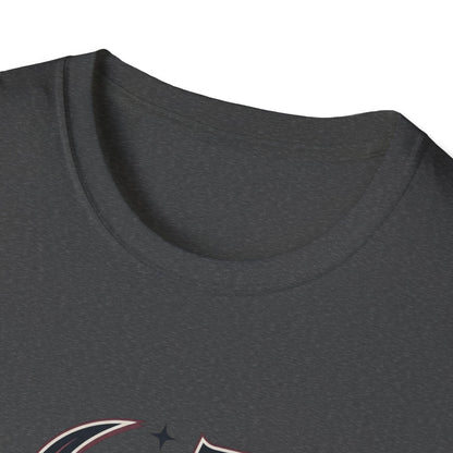 Gothic Demon Hunter T-Shirt — Knight with Wings Illustration