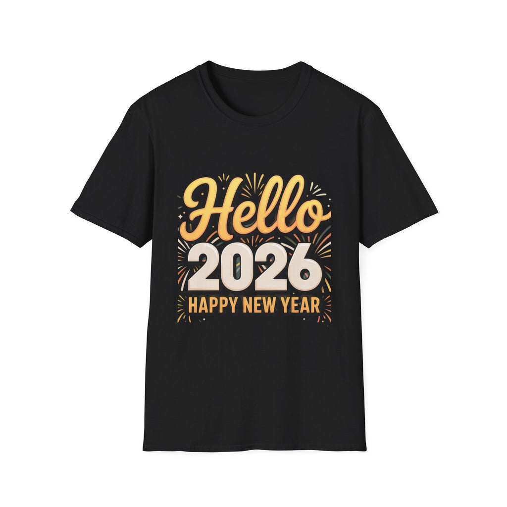 Hello 2026 Happy New Year T-Shirt