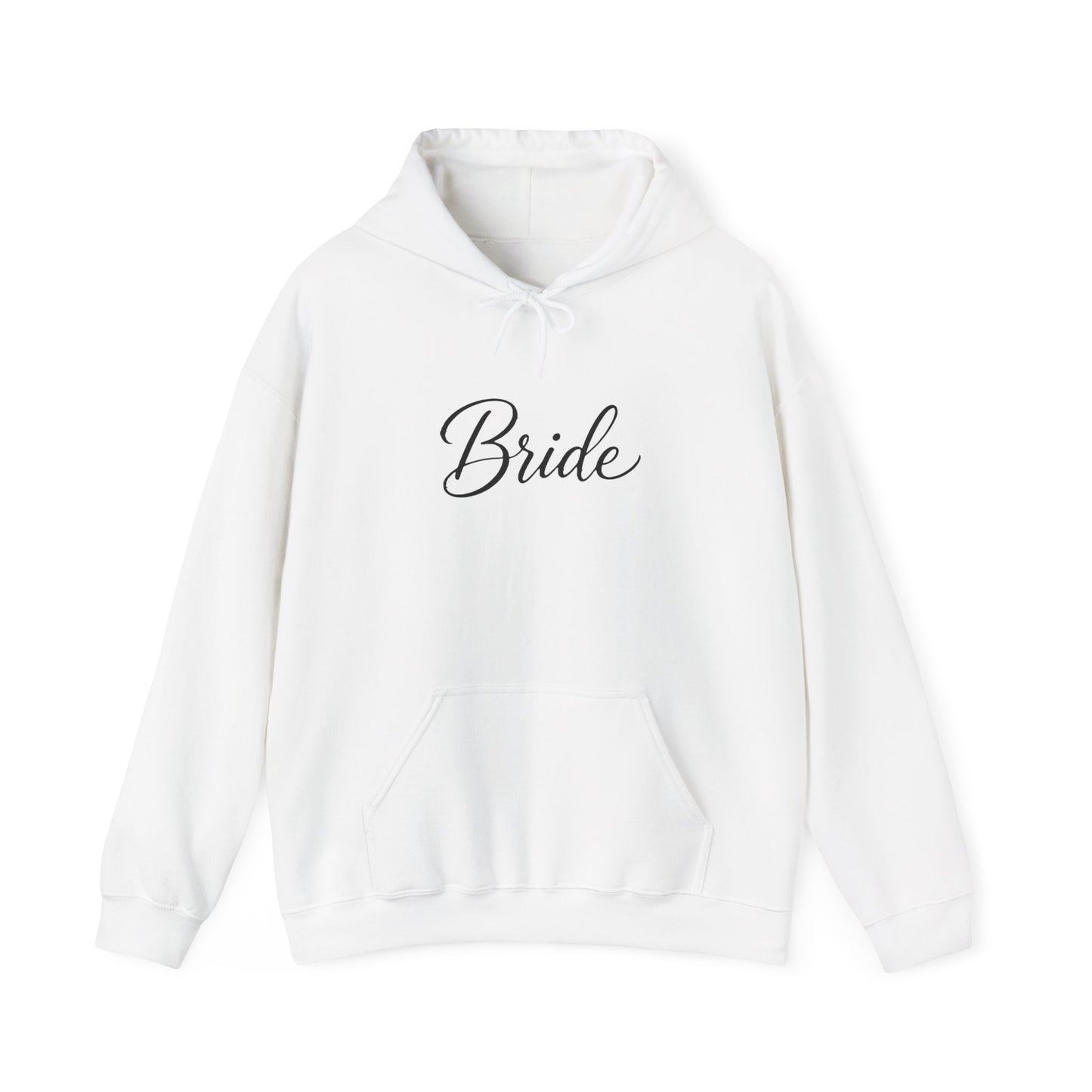 "Bride" Script Hoodie — Bridal Wedding Party Pullover