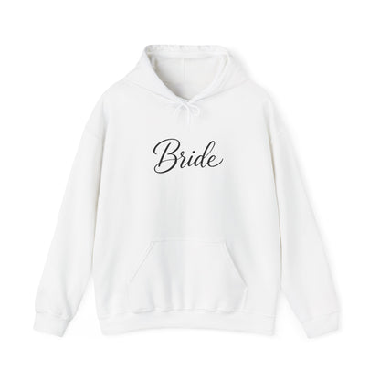 "Bride" Script Hoodie — Bridal Wedding Party Pullover