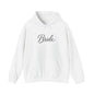 "Bride" Script Hoodie — Bridal Wedding Party Pullover