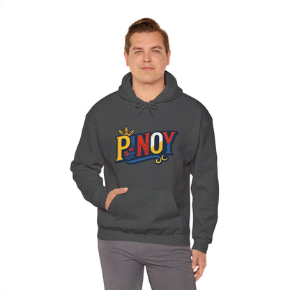 Pinoy Retro Logo Hoodie – Filipino Pride Pullover