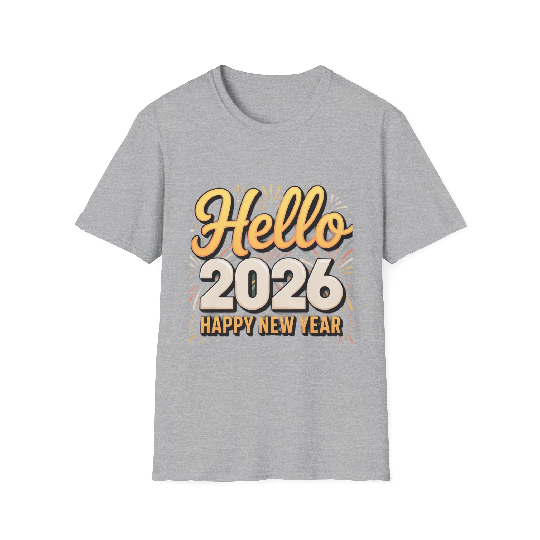 Hello 2026 Happy New Year T-Shirt