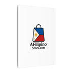 Filipino Flag Tote Logo Canvas Print — AFilipinoStore.com Matte Stretched Wall Art