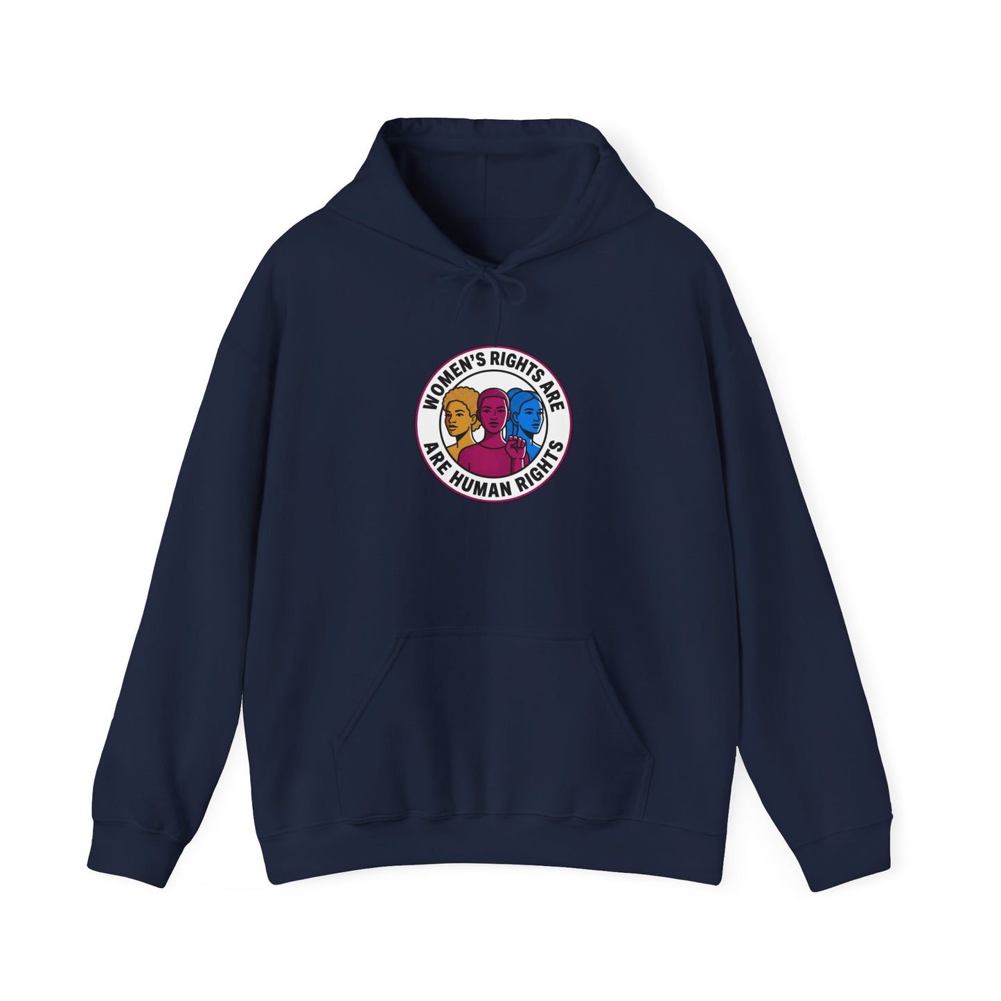 Women's Rights Badge Hoodie | feminism, equality