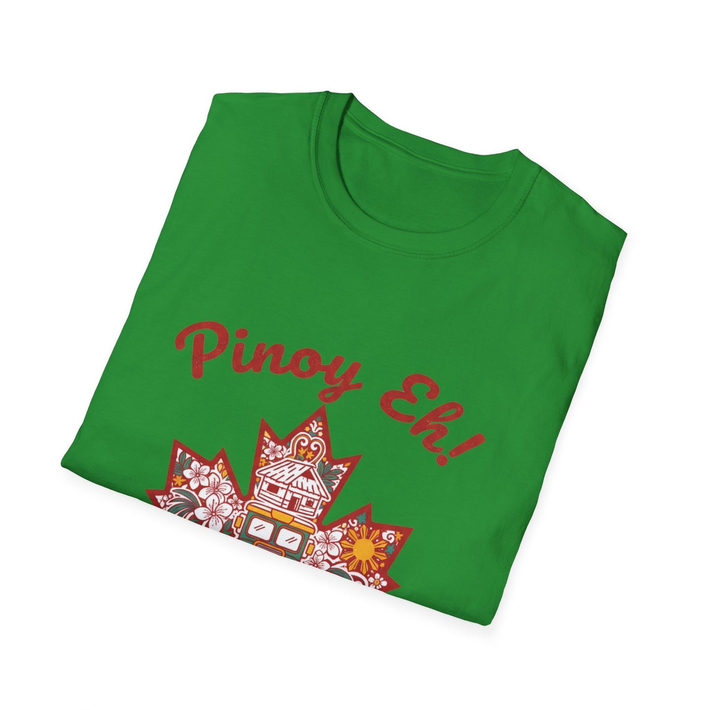 Pinoy Eh! Filipino Maple Leaf T-Shirt — Philippine Pride Canada Design