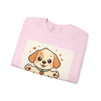Looking for Hugs Sweatshirt — Cute Puppy Graphic Crewneck