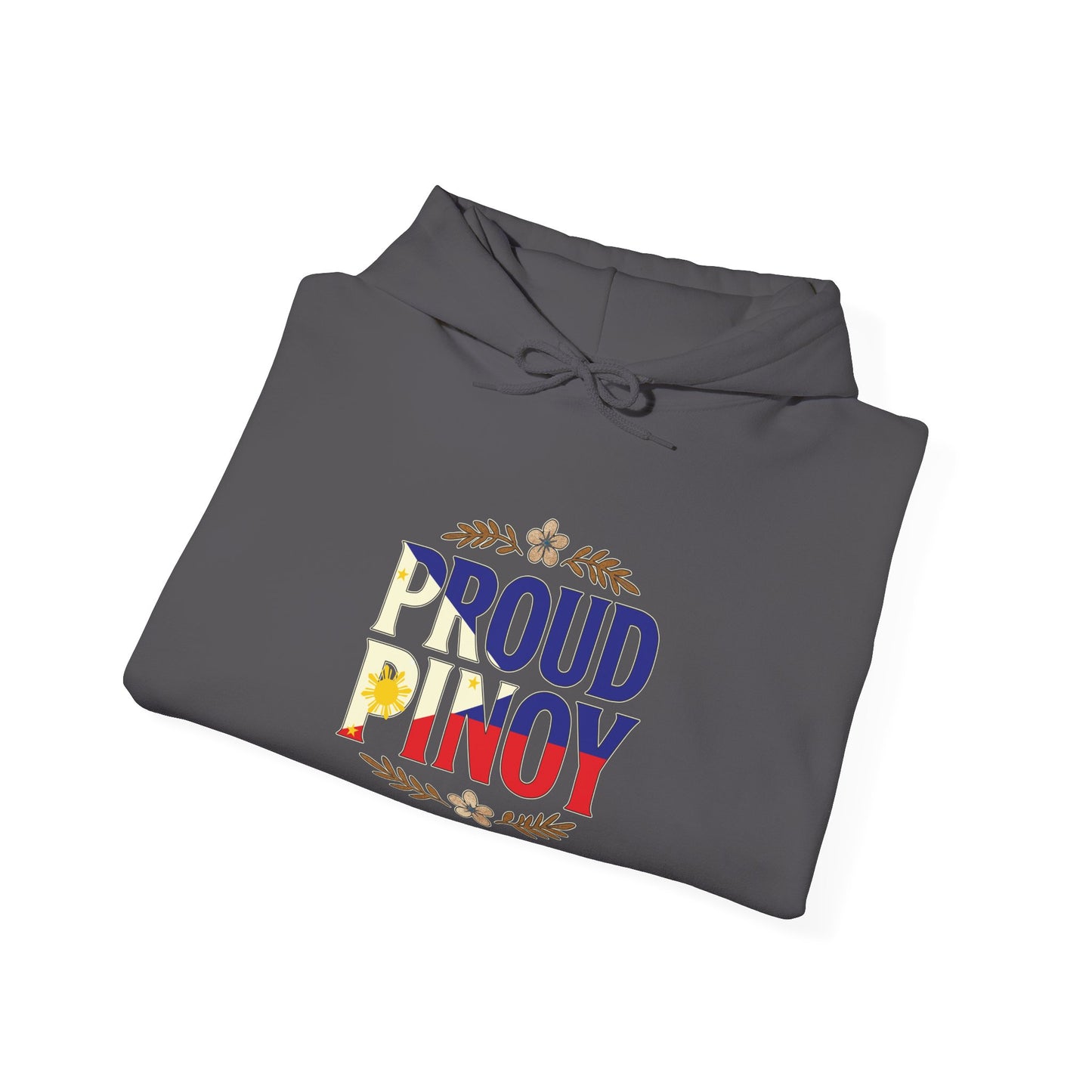 Proud Pinoy  Sa Isip Sa Salita at Sa Gawa Hoodie — Filipino Heritage Pullover