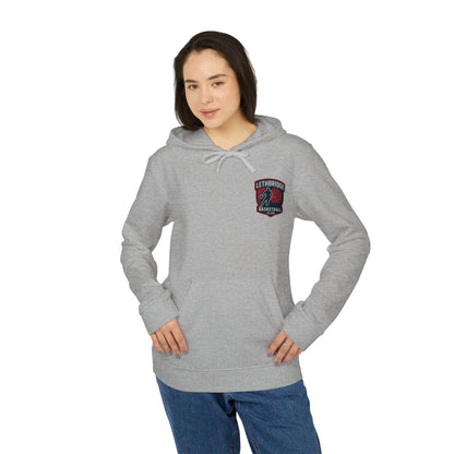 Rebel Basketball League Hoodie — Bold Grunge Basketball Logo
