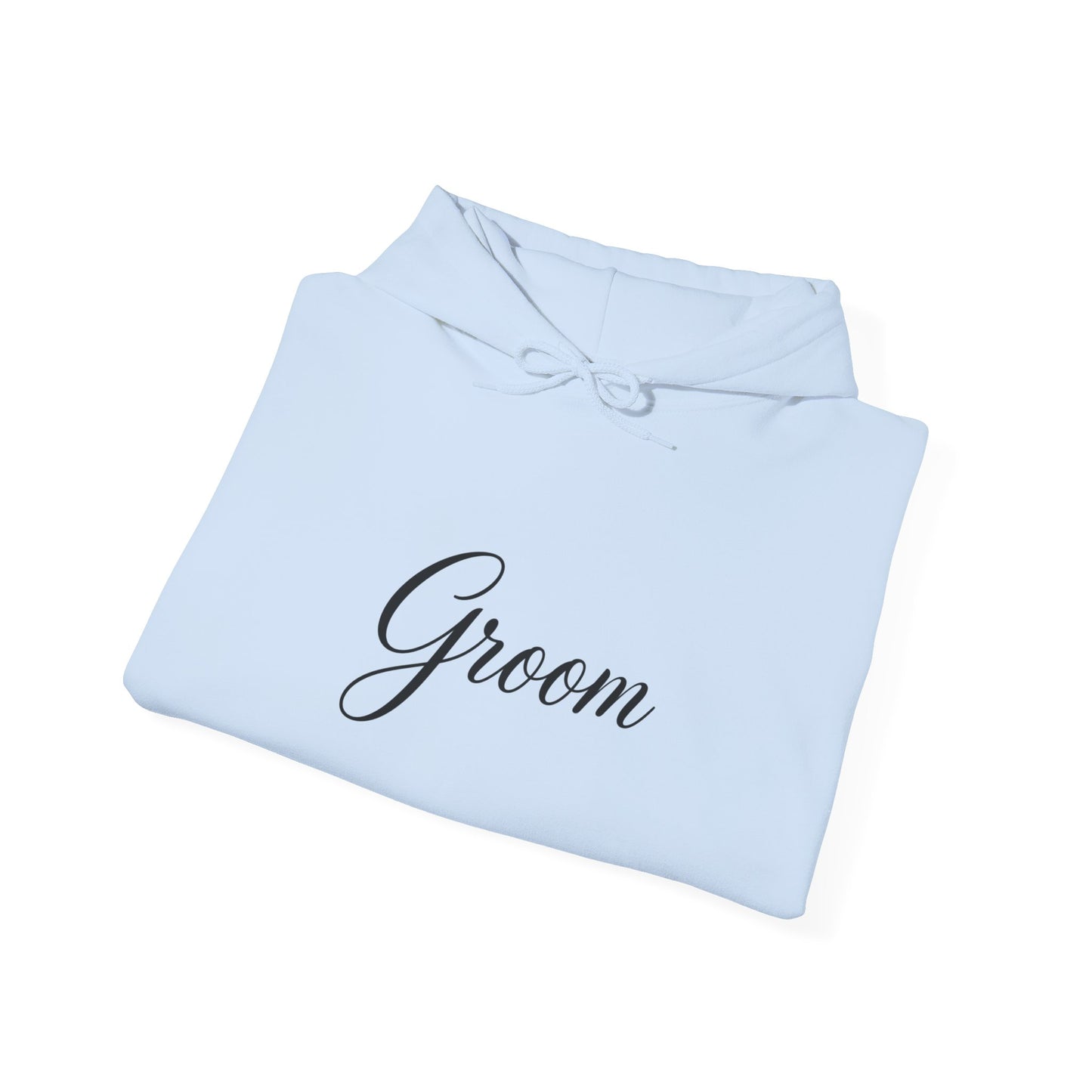 "Groom" Script Hoodie — Bridal Wedding Party Pullover