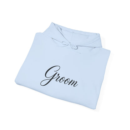"Groom" Script Hoodie — Bridal Wedding Party Pullover