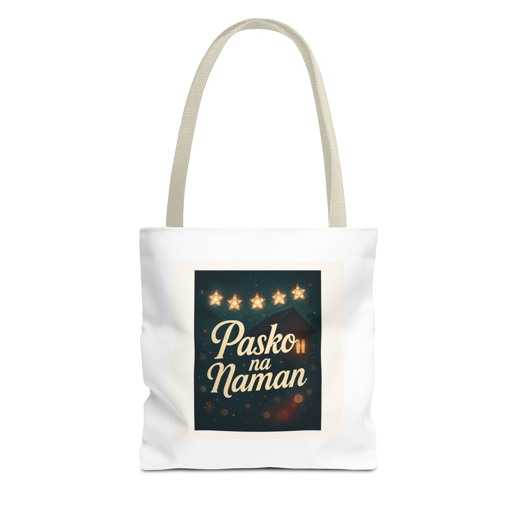 Pasko na Naman Tote Bag, Holiday Tote, Christmas Gift Bag, Eco-Friendly Shopper, Festive Accessories, Personalized Gift Bag