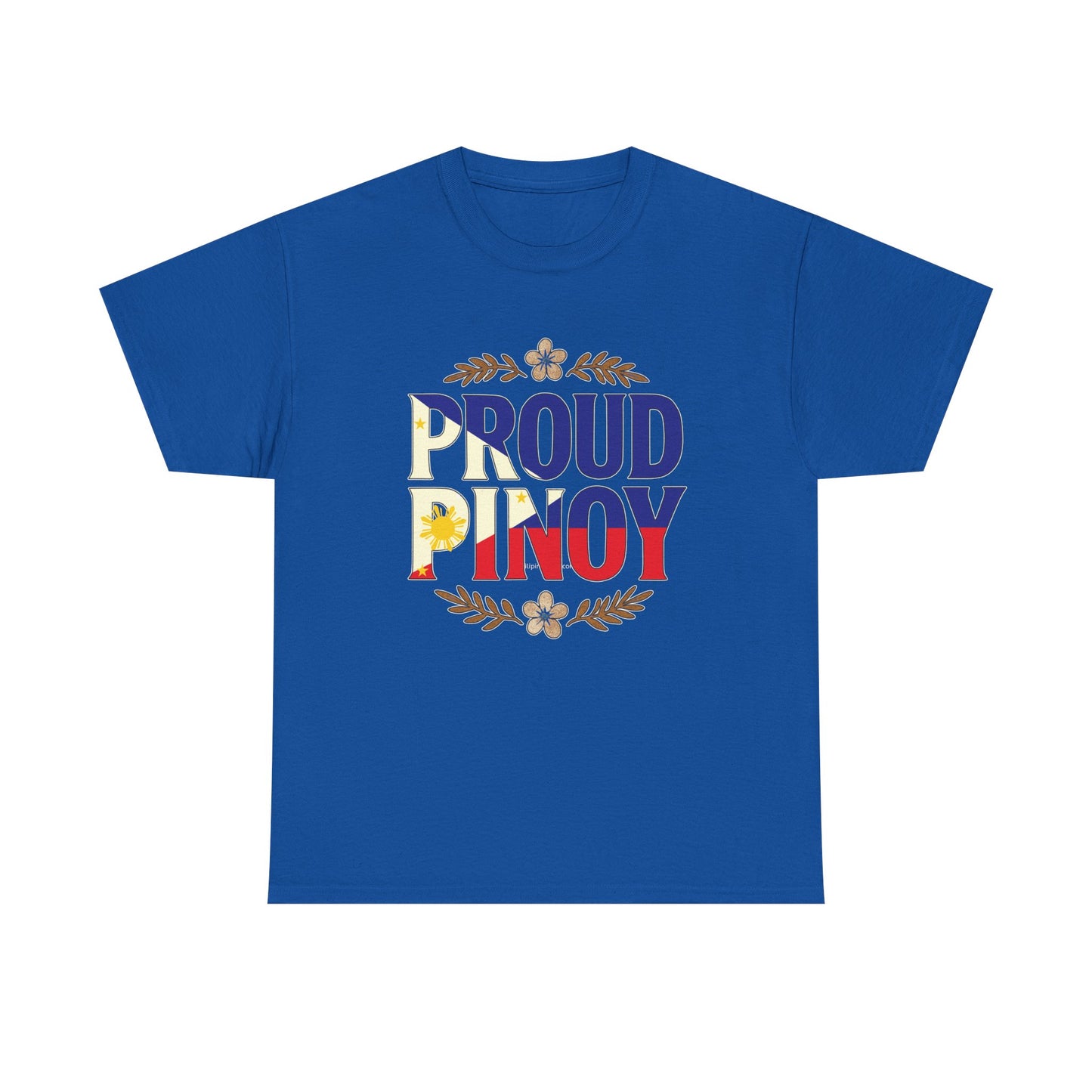 Proud Pinoy T-Shirt – Filipino Flag Pride Tee