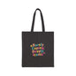Barely Coping Deeply Iconic Tote | mental health humor, retro wavy text