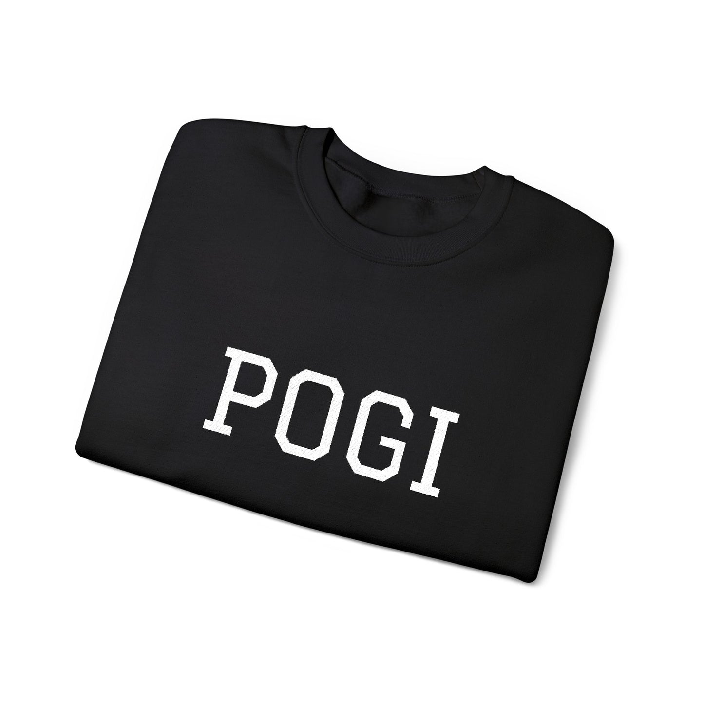 Embroidered POGI Sabi ng nanay ko Crewneck Sweatshirt — Bold Filipino Pride Pullover