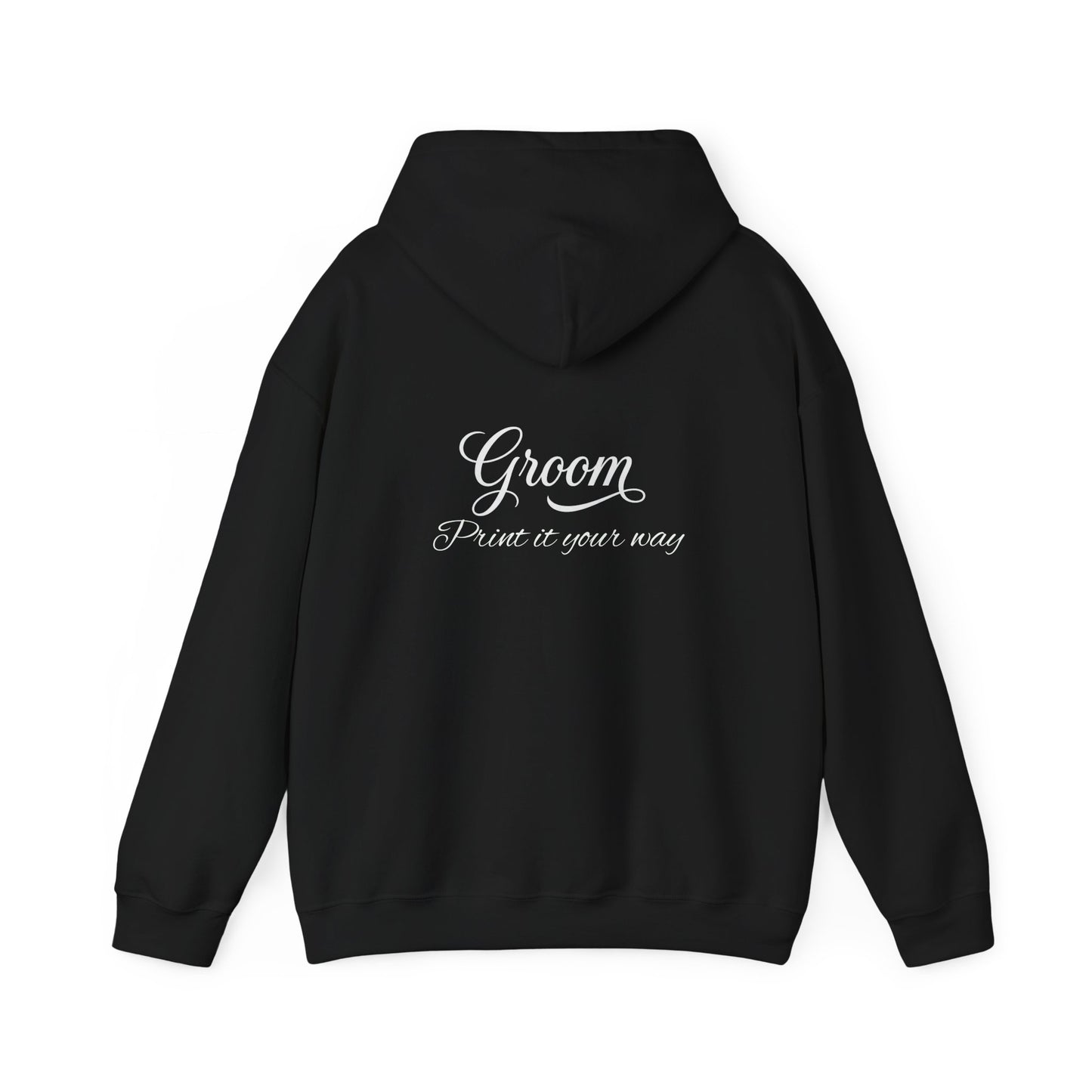 Copy of  "Bride" White Script Hoodie — Bridal Wedding Party Pullover