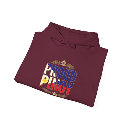 Proud Pinoy  Sa Isip Sa Salita at Sa Gawa Hoodie — Filipino Heritage Pullover