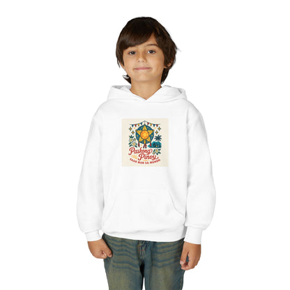 Cozy Holiday Sweatshirt, Youth Hoodie, Christmas Gift, Winter Apparel, Family Celebration Clothing, Fun Christmas Hoodie