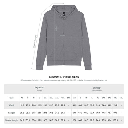 Mapa ng Pilipinas  Full-Zip Hoodie
