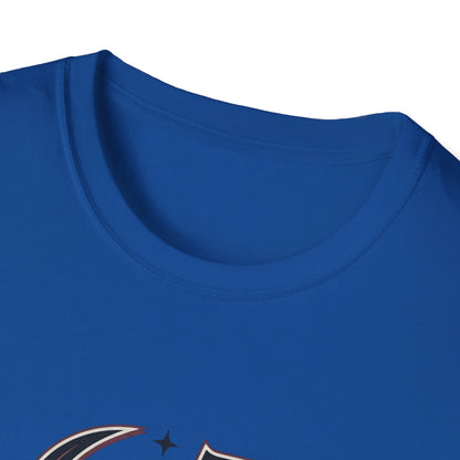 Gothic Demon Hunter T-Shirt — Knight with Wings Illustration