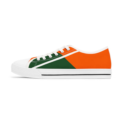 Orange Blossom Personalized Casual Canvas Shoes for Women