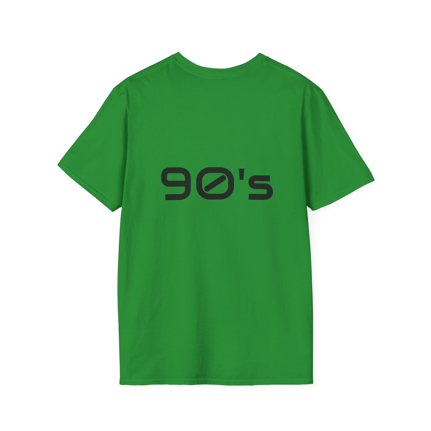 Anime Boy Portrait T‑Shirt — Retro "90's" Back Print