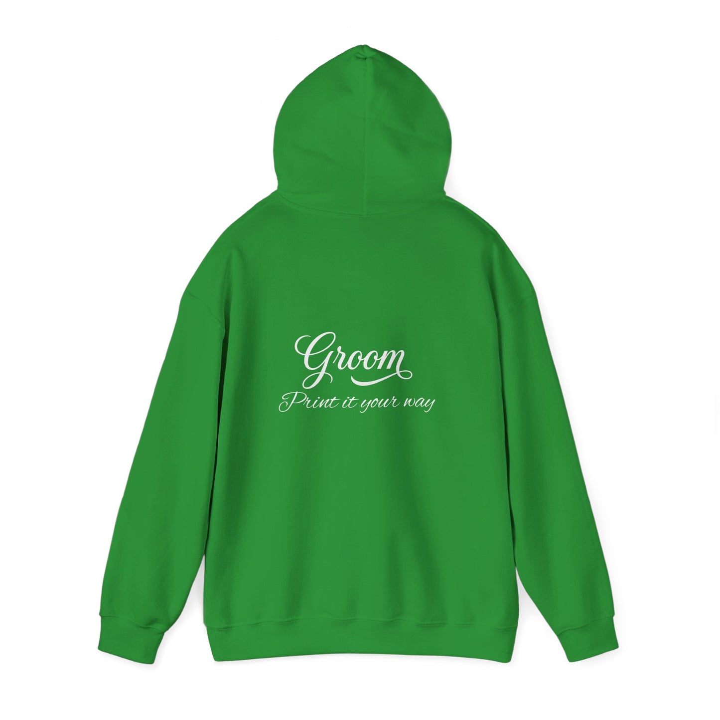 Copy of  "Bride" White Script Hoodie — Bridal Wedding Party Pullover