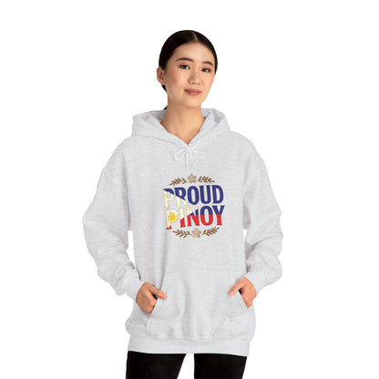 Proud Pinoy  Sa Isip Sa Salita at Sa Gawa Hoodie — Filipino Heritage Pullover