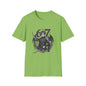 Gothic Demon Hunter T-Shirt — Knight with Wings Illustration