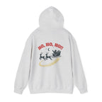Christmas Hoodie - 'Merry Christmas to Everyone' Front & 'HO, HO, HO!!' Back Holiday Sweatshirt