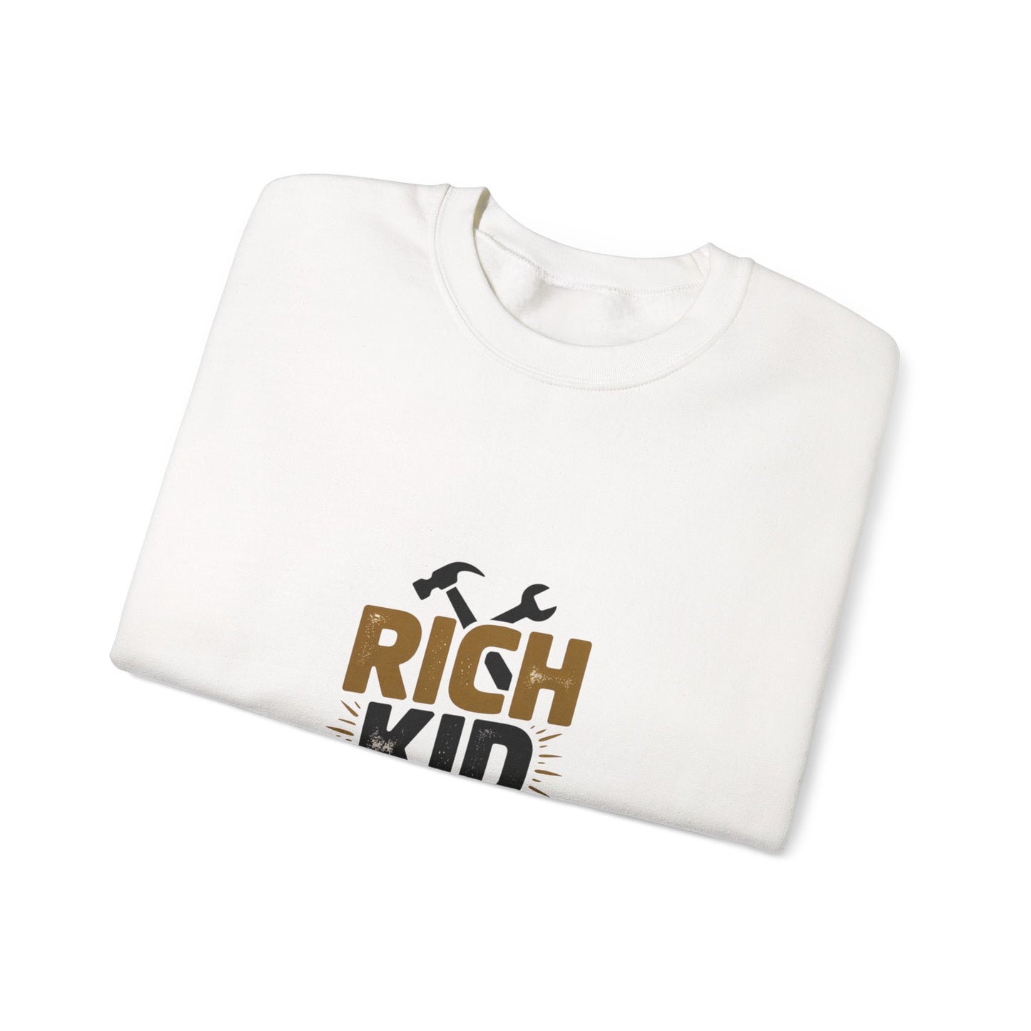 Rich Kid Anak ng Contractor Unisex Heavy Blend™ Crewneck Sweatshirt
