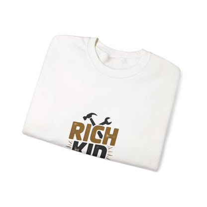 Rich Kid Anak ng Contractor Unisex Heavy Blend™ Crewneck Sweatshirt