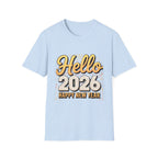 Hello 2026 Happy New Year T-Shirt