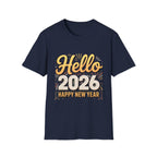 Hello 2026 Happy New Year T-Shirt