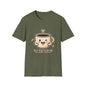 Coffee Cup T-Shirt — "Daily Hug" Cute Kawaii Coffee Tee