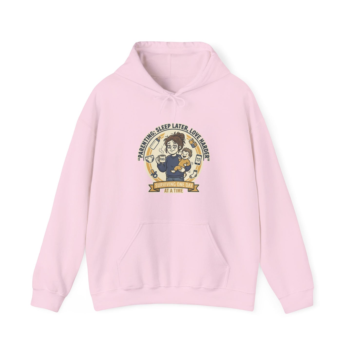 Parenting: Sleep Later, Love Harder Hoodie