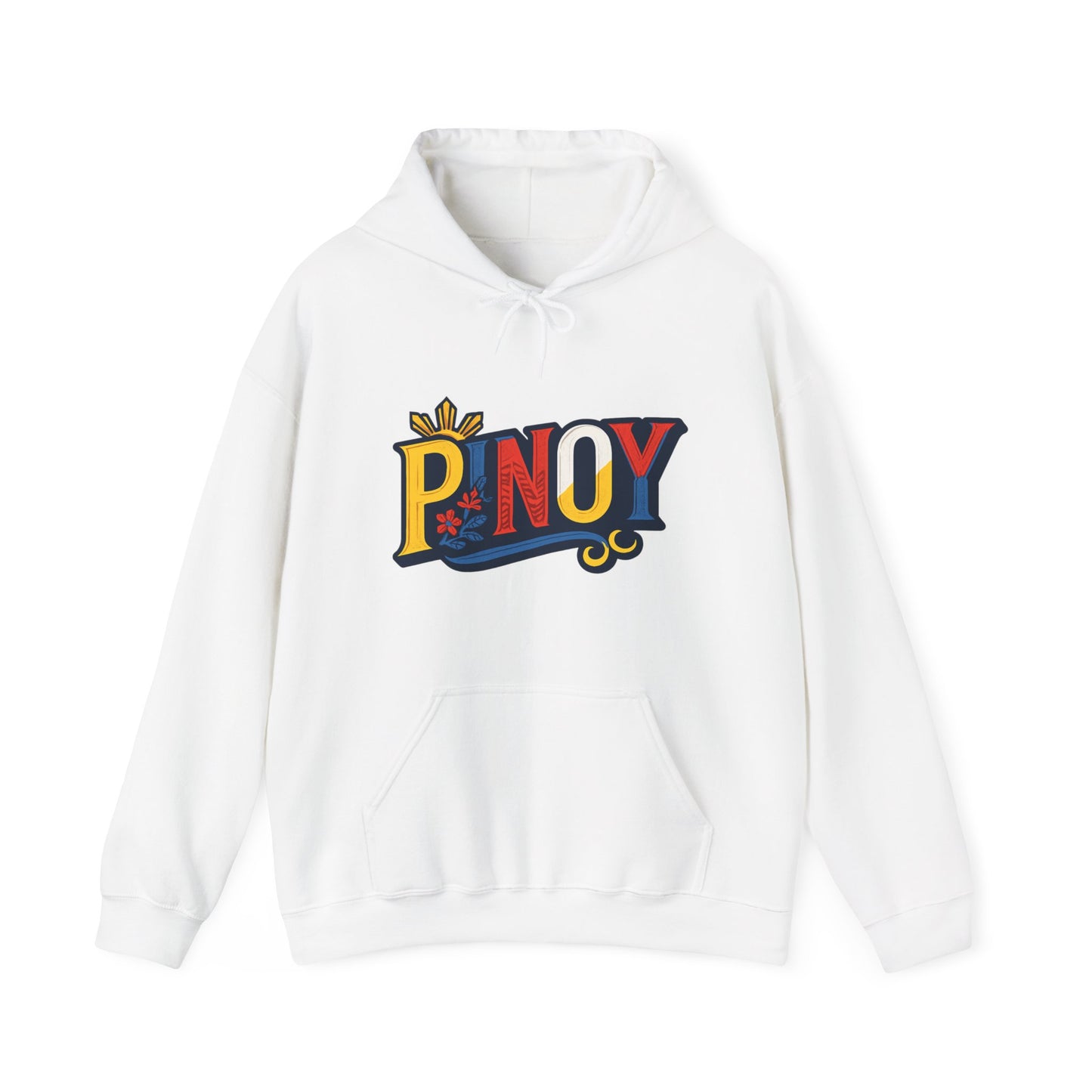 Pinoy Retro Logo Hoodie – Filipino Pride Pullover