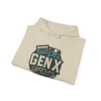 Gen X Hoodie – Retro Raised on Rewind Graphic Sweatshirt