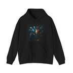 Galaxy Eye Hooded Sweatshirt — Cosmic Abstract Art Pullover