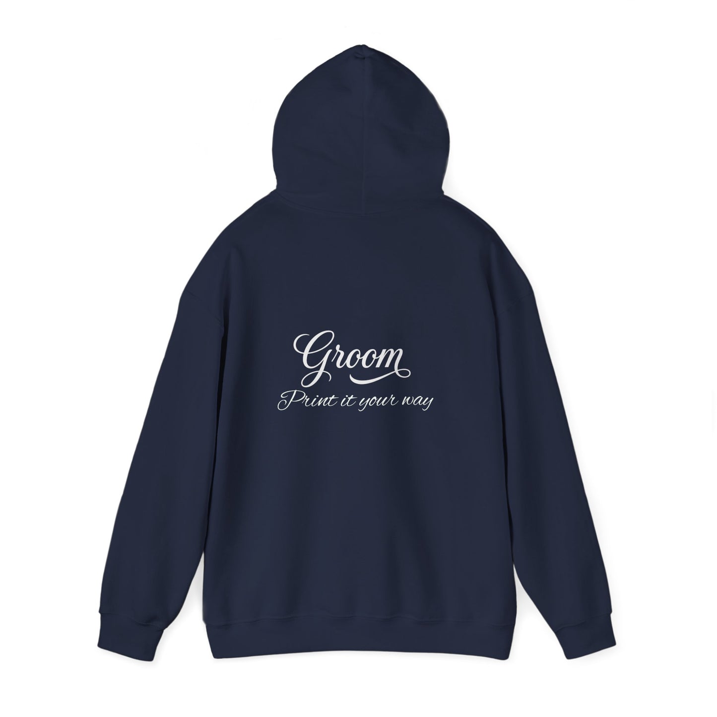 Copy of  "Bride" White Script Hoodie — Bridal Wedding Party Pullover