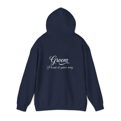 Copy of  "Bride" White Script Hoodie — Bridal Wedding Party Pullover