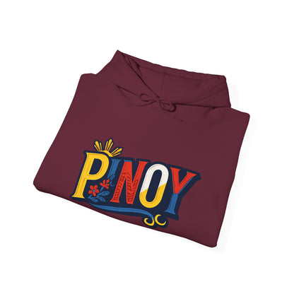 Pinoy Retro Logo Hoodie – Filipino Pride Pullover